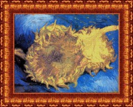 Схема для вышивки бисером КБЦ-3004/1 Ван Гог Два срезанных подсолнуха