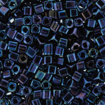 Бисер Япония "TOHO" CUBE 1.5 мм 5 г №0088 сине-сиреневый