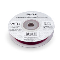 Лента капроновая OR-10 №041 т.бордовый